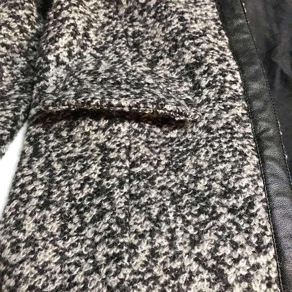 Sparkle & Fade cropped jacket Leather Trim Small - Picture 6 of 8